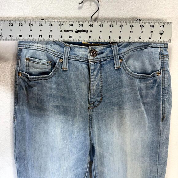 Seven7 Audrey Skimmer Jean Capris Womens‎ Size 8 - Picture 10 of 12
